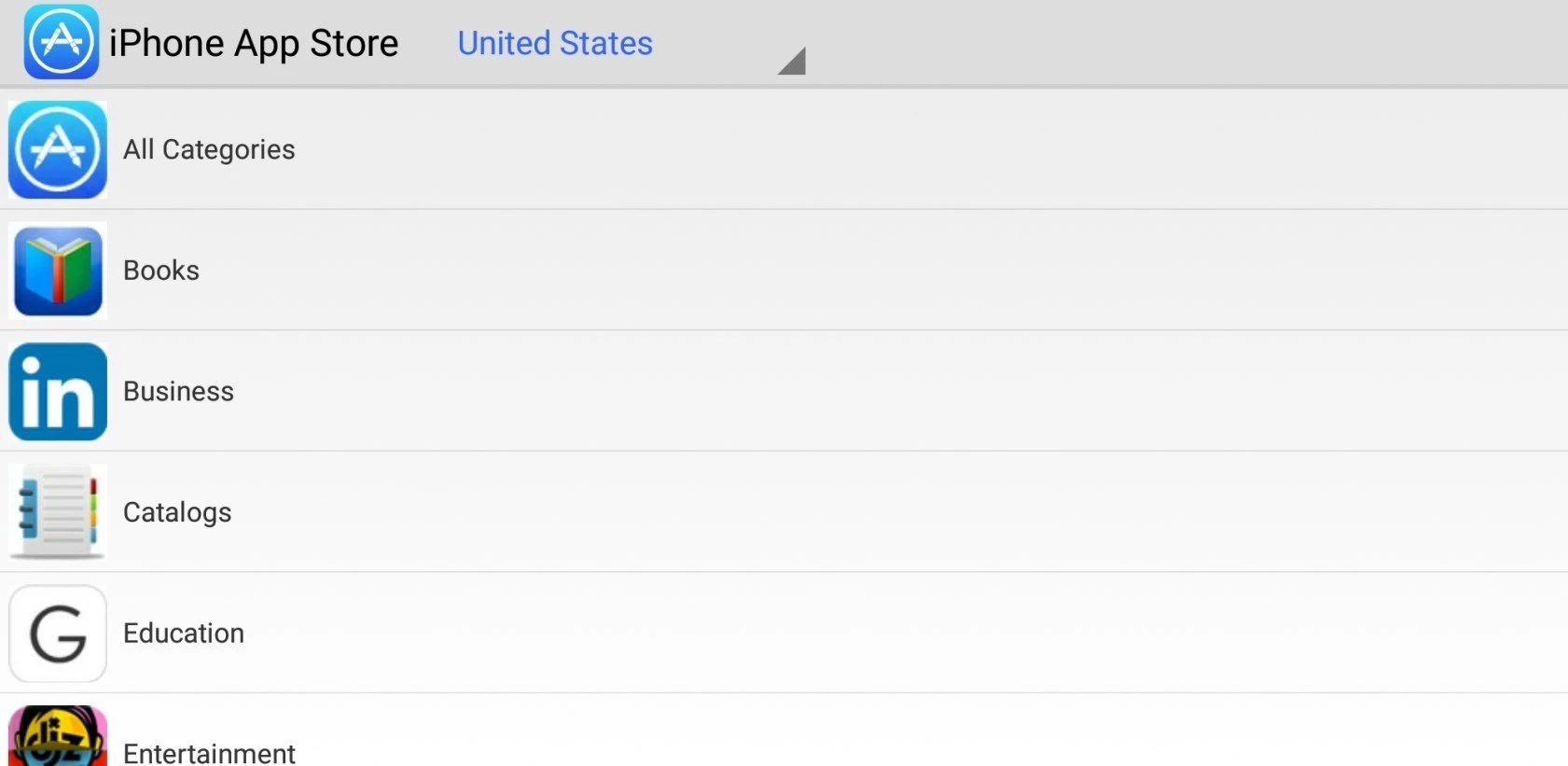 iPhone App Store