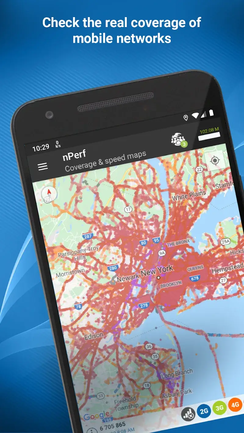 nPerf Speed Test 4G 5G WiFi & maps