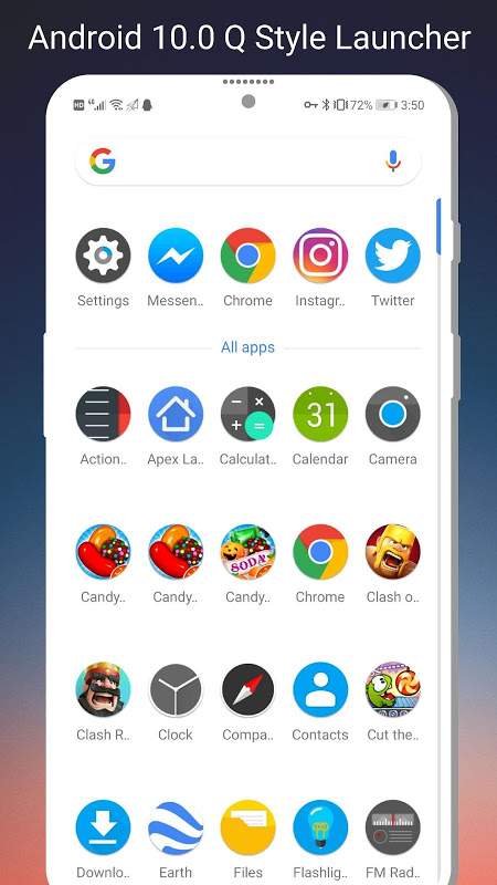 Q Launcher for Android