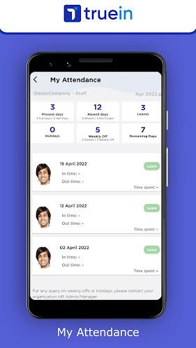 Truein User: Time & Attendance Truein User: Time & Attendance