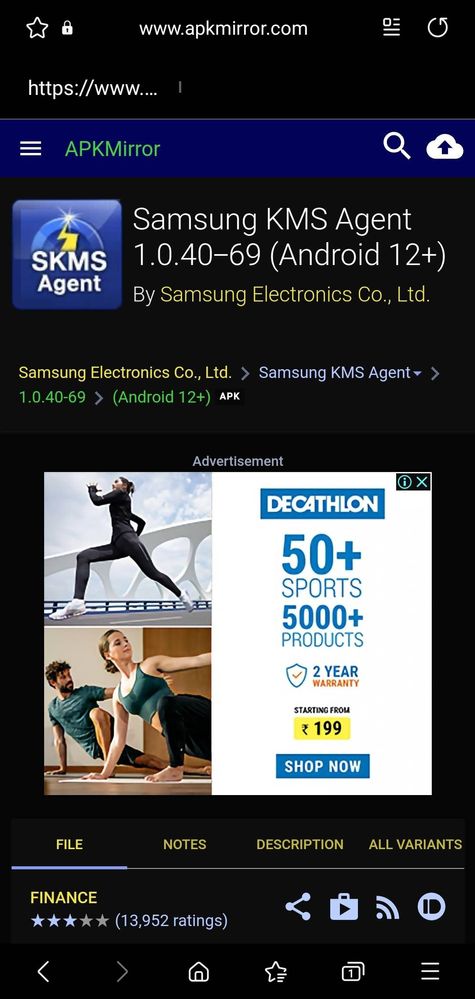 Samsung KMS Agent