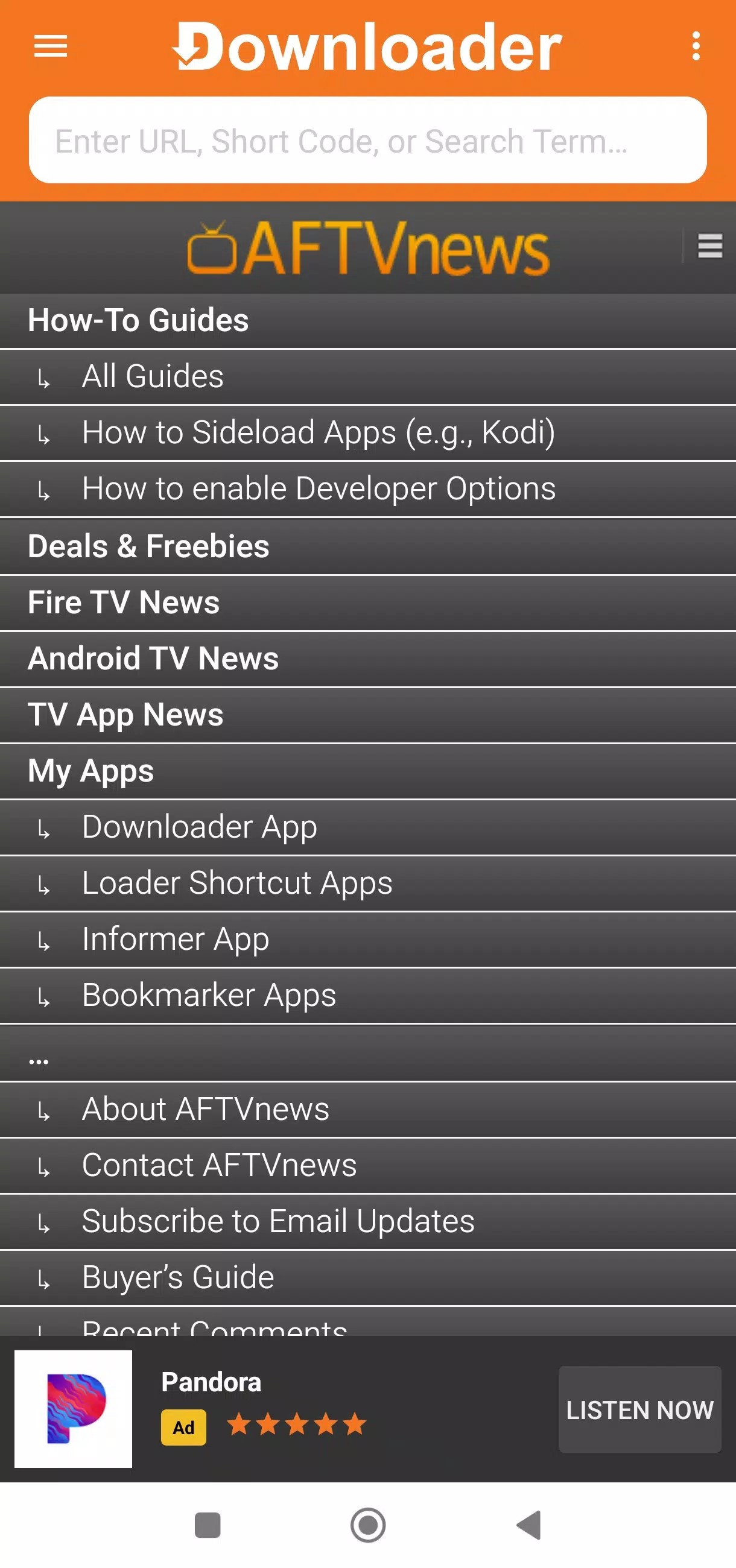Downloader by AFTVnews