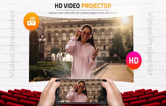 Flashlight Video Projector