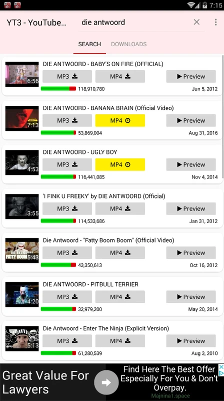 YT3 Music Downloader APK