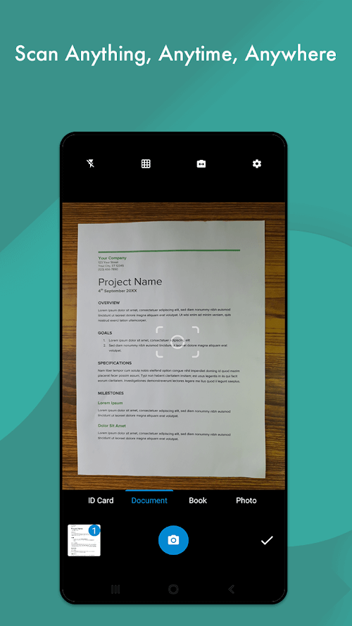 Document Scanner Mod