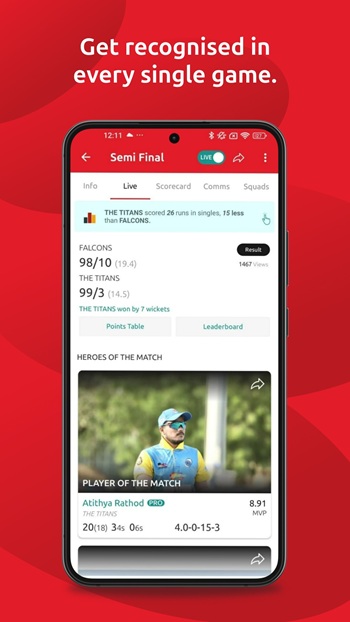 CricHeroes-Cricket Scoring App