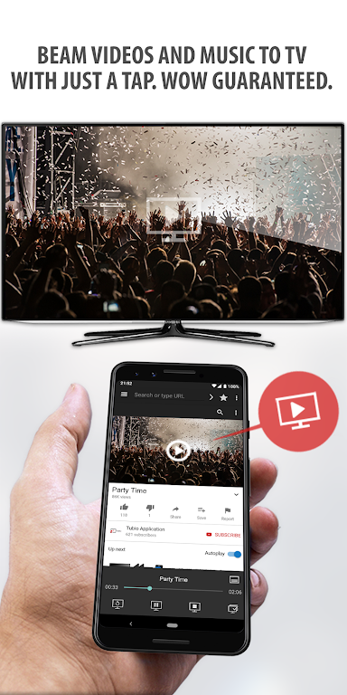 Tubio - Cast Web Videos to TV