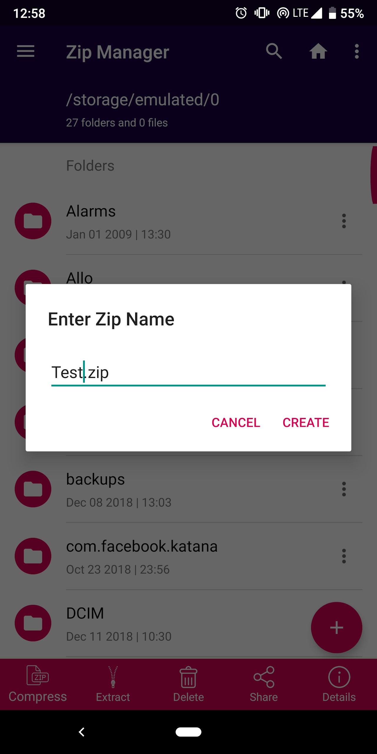 Zip File Reader