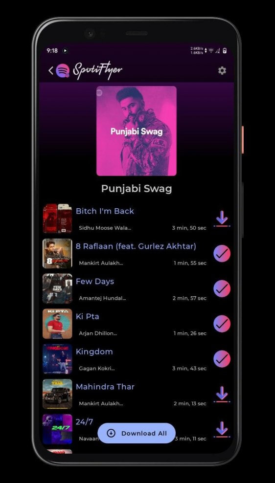 SpotiFlyer Latest Android APK SpotiFlyer Latest Android APK