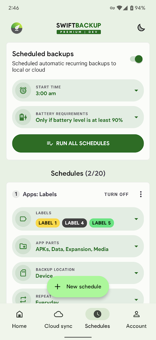 Swift Backup Premium Swift Backup Premium