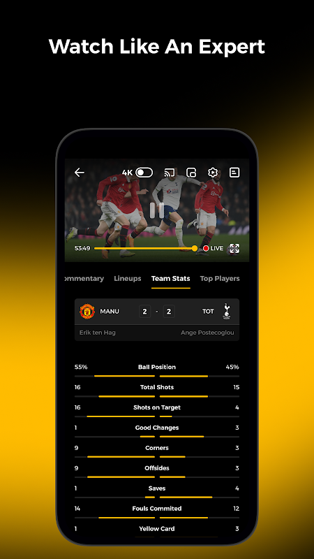 TOD - Watch Football &amp; Movies apk