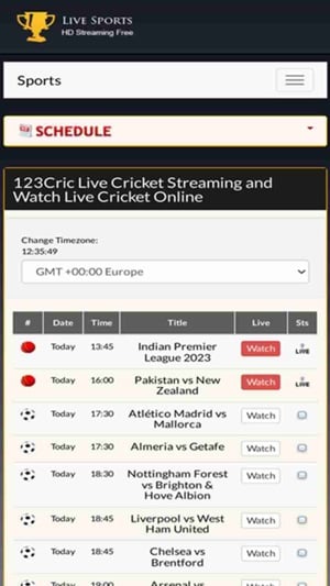 CricFree TV