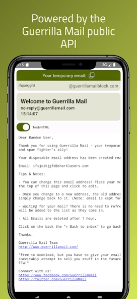 Guerrilla Mail - Temp Mail