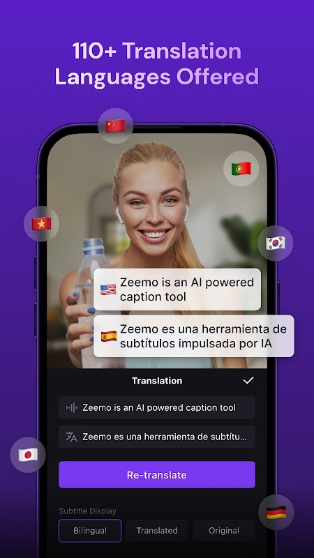 Zeemo: AI Captions & Subtitles