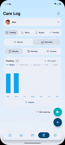 Snoozzles: Sleep Trainer & Log