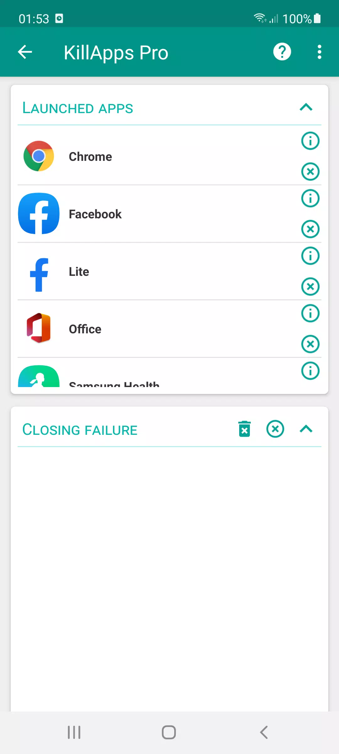 KillApps: Close Running Apps KillApps: Close Running Apps