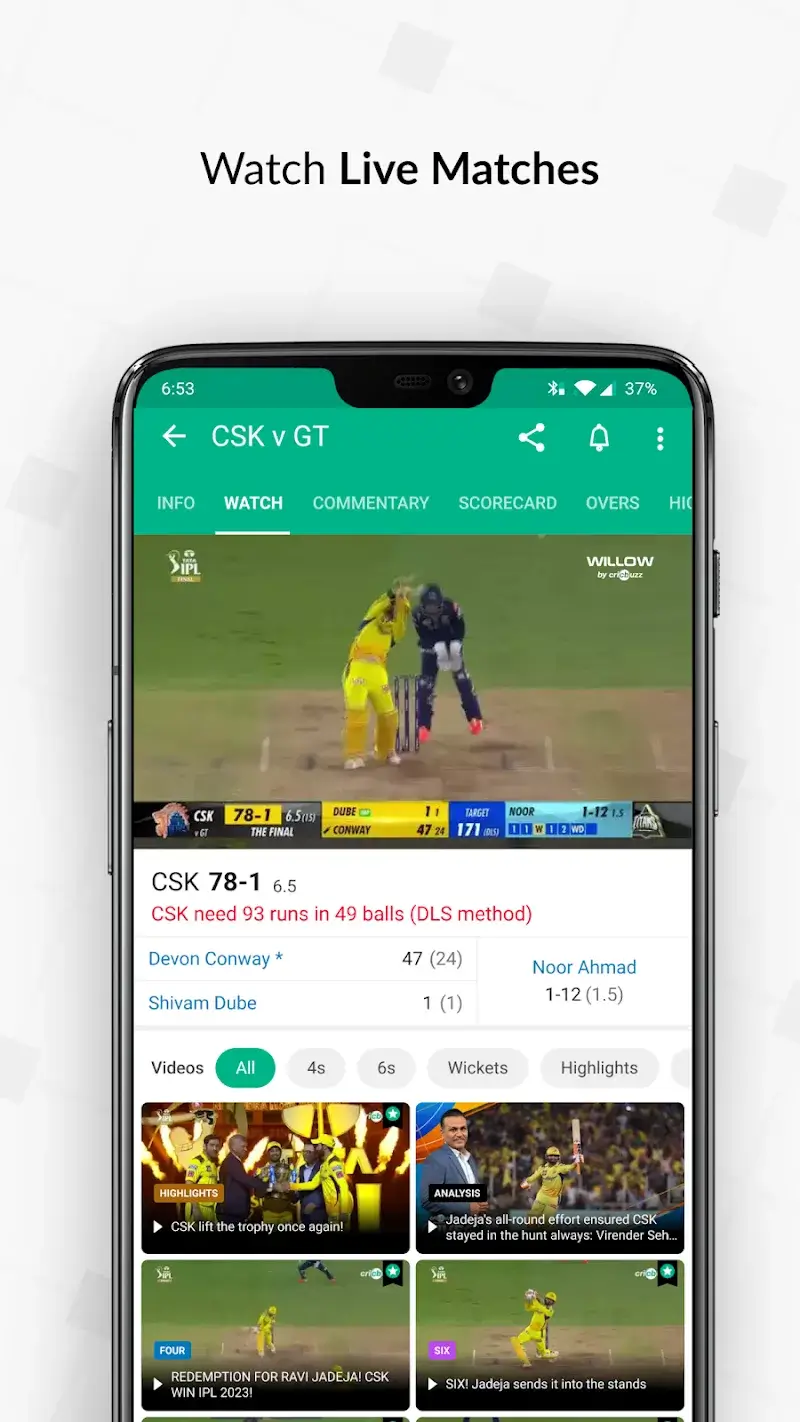 Cricbuzz – Live Cricket Scores