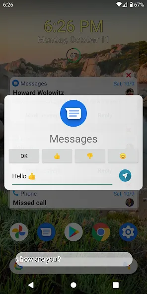 Notification Widget Notification Widget