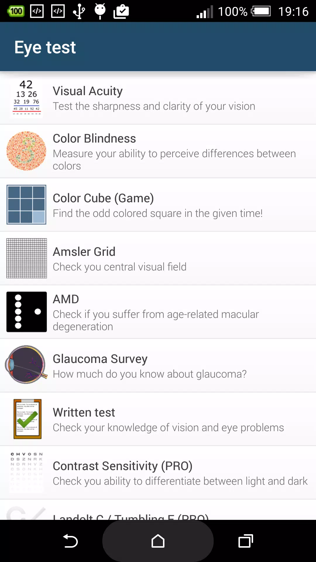 Eye test APK