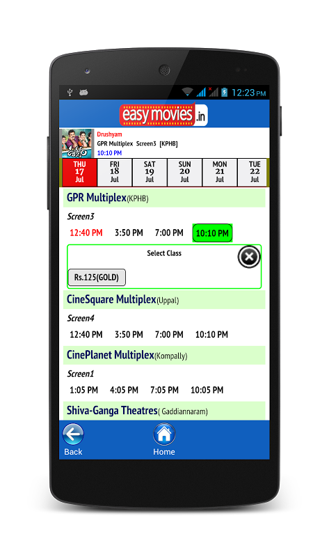 EasyMovies - Online Tickets