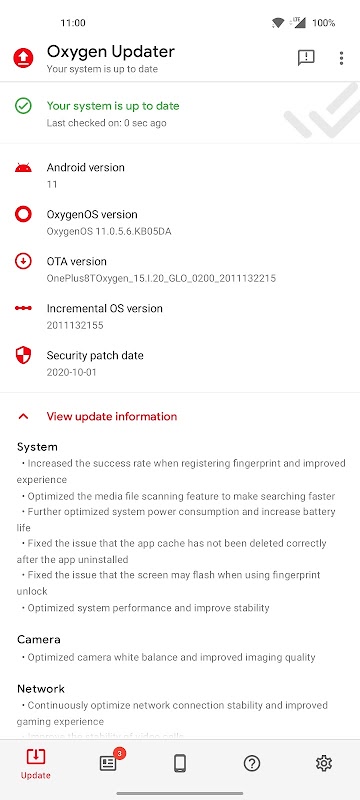 Oxygen Updater Oxygen Updater
