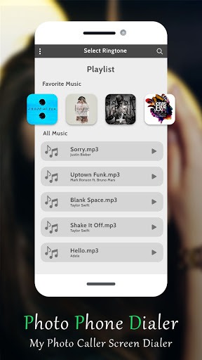 Photo Phone DialerMy Photo Caller Screen Dialer