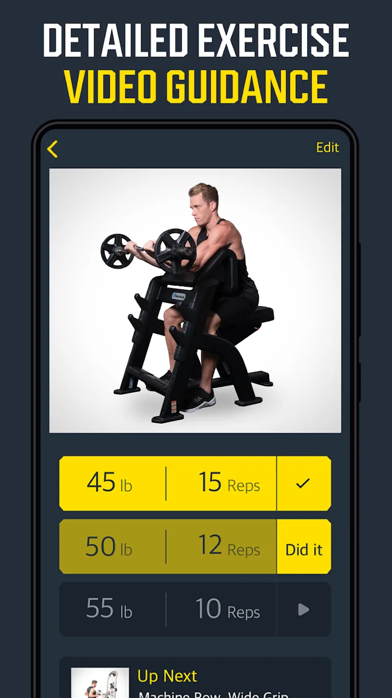 Gym Workout Planner