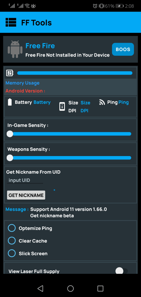 FF Tools Mod