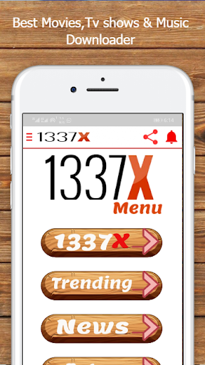 1337x - Free Movies, Tv Series & Music apk
