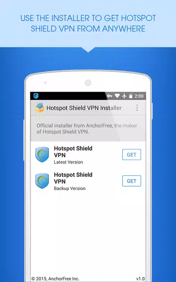 Hotspot Shield VPN Installer Hotspot Shield VPN Installer