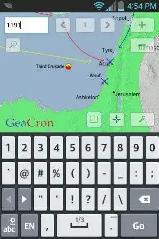 GeaCron History Maps