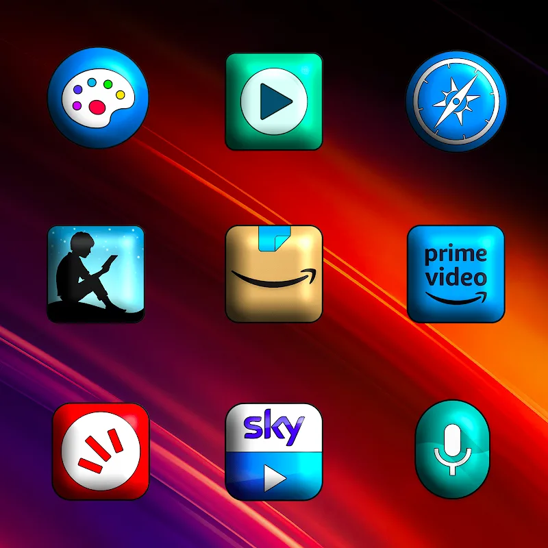 Oxigen 3D - Icon Pack