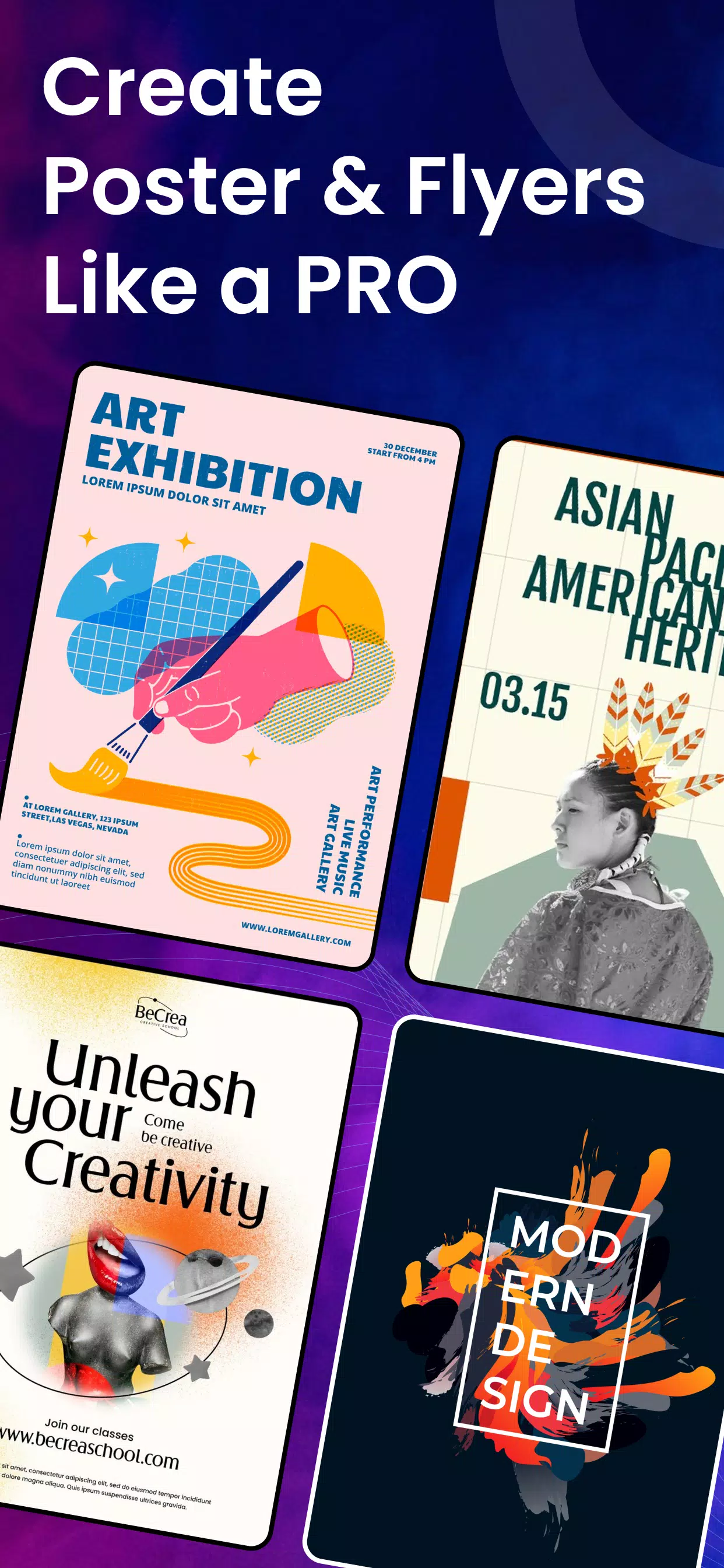 Poster Maker AI Flyer maker