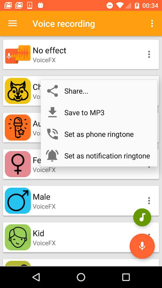 VoiceFX Mod