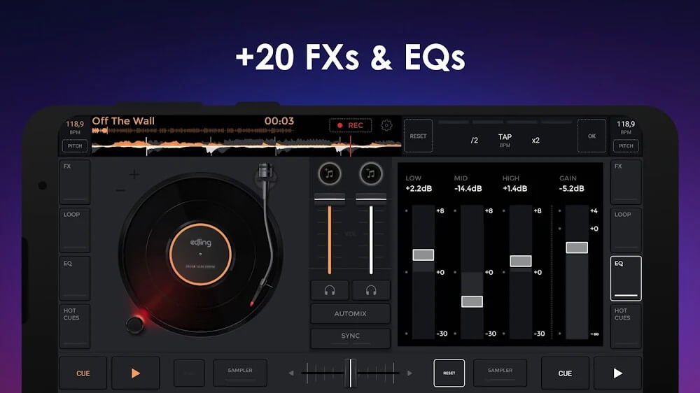 edjing PRO – Music DJ mixer