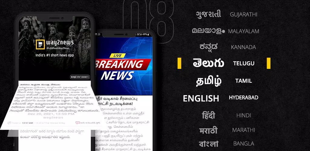 Way2News Daily News App