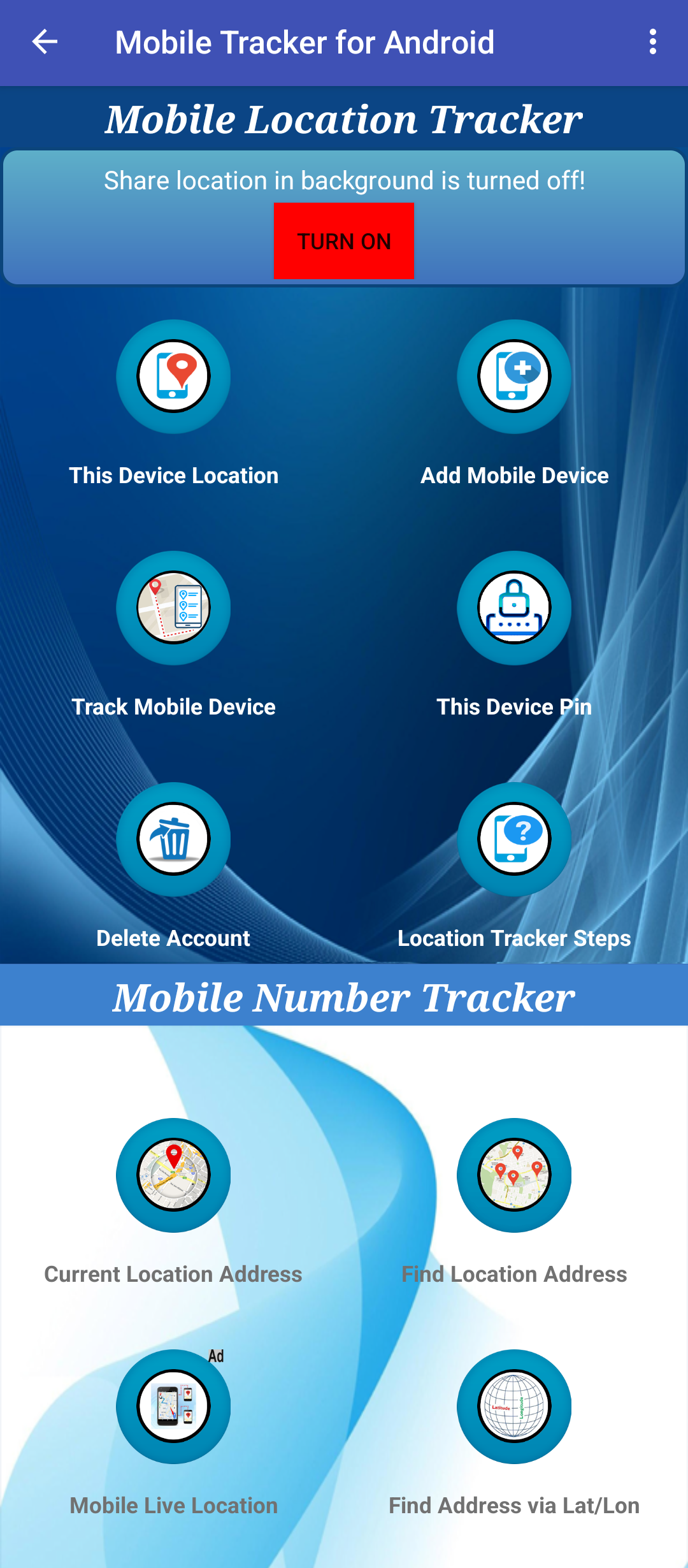Mobile Tracker