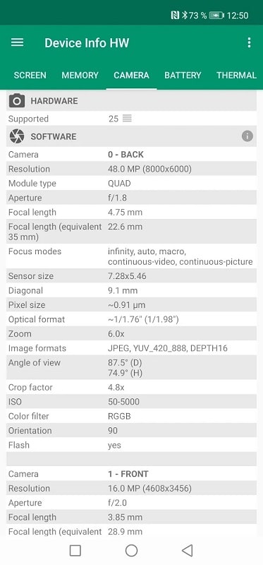 Device Info HW+