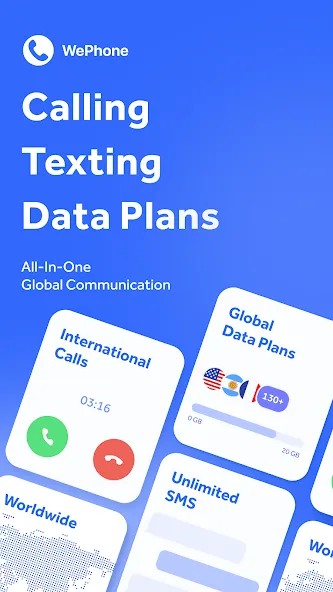 WePhone:WiFi Phone Call &Text