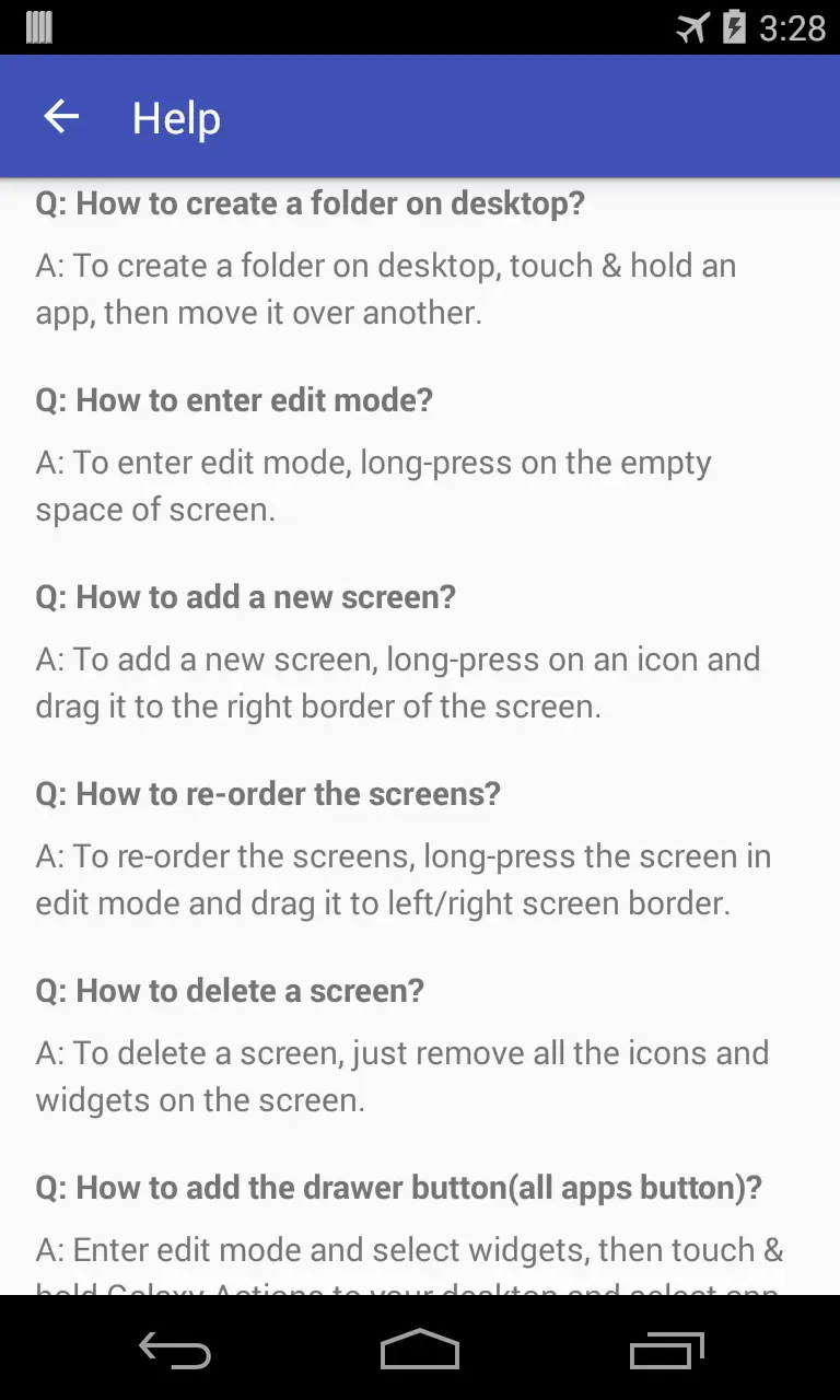 Samsung TouchWiz Home