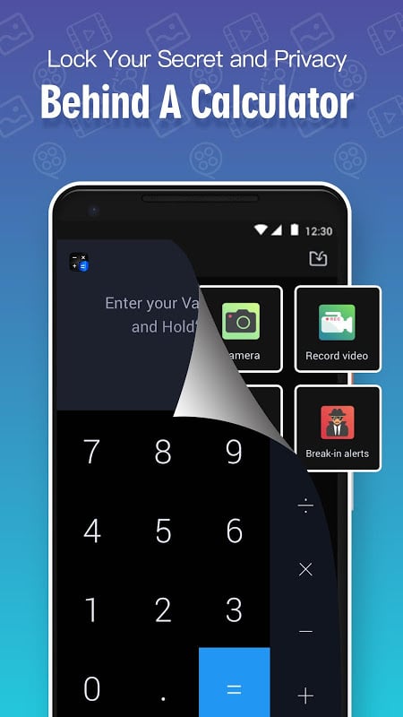Calculator Lock – Lock Video & Hide Photo – HideX