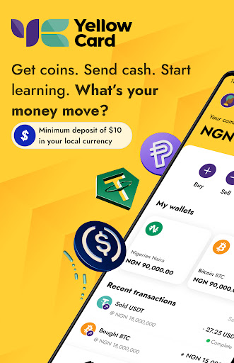 YellowCard: Buy & Sell Bitcoin