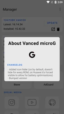 Vanced MicroG