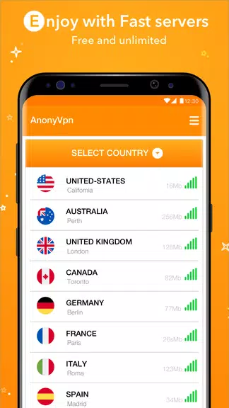 AnonyVpn - Free vpn & Unlimited