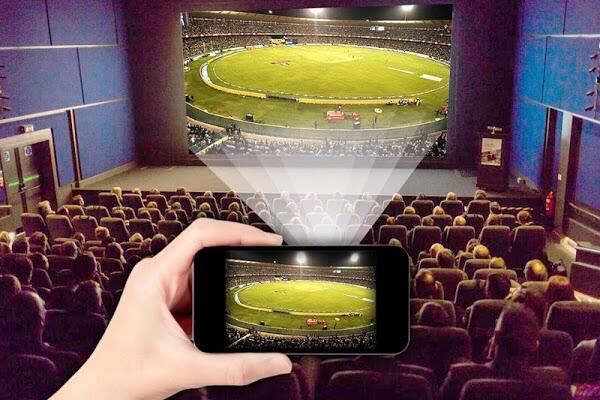 Flashlight Video Projector App for Android