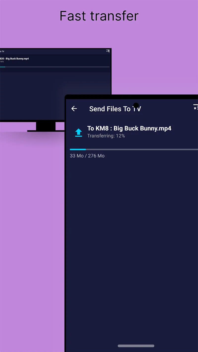 Send files to TV Send files to TV