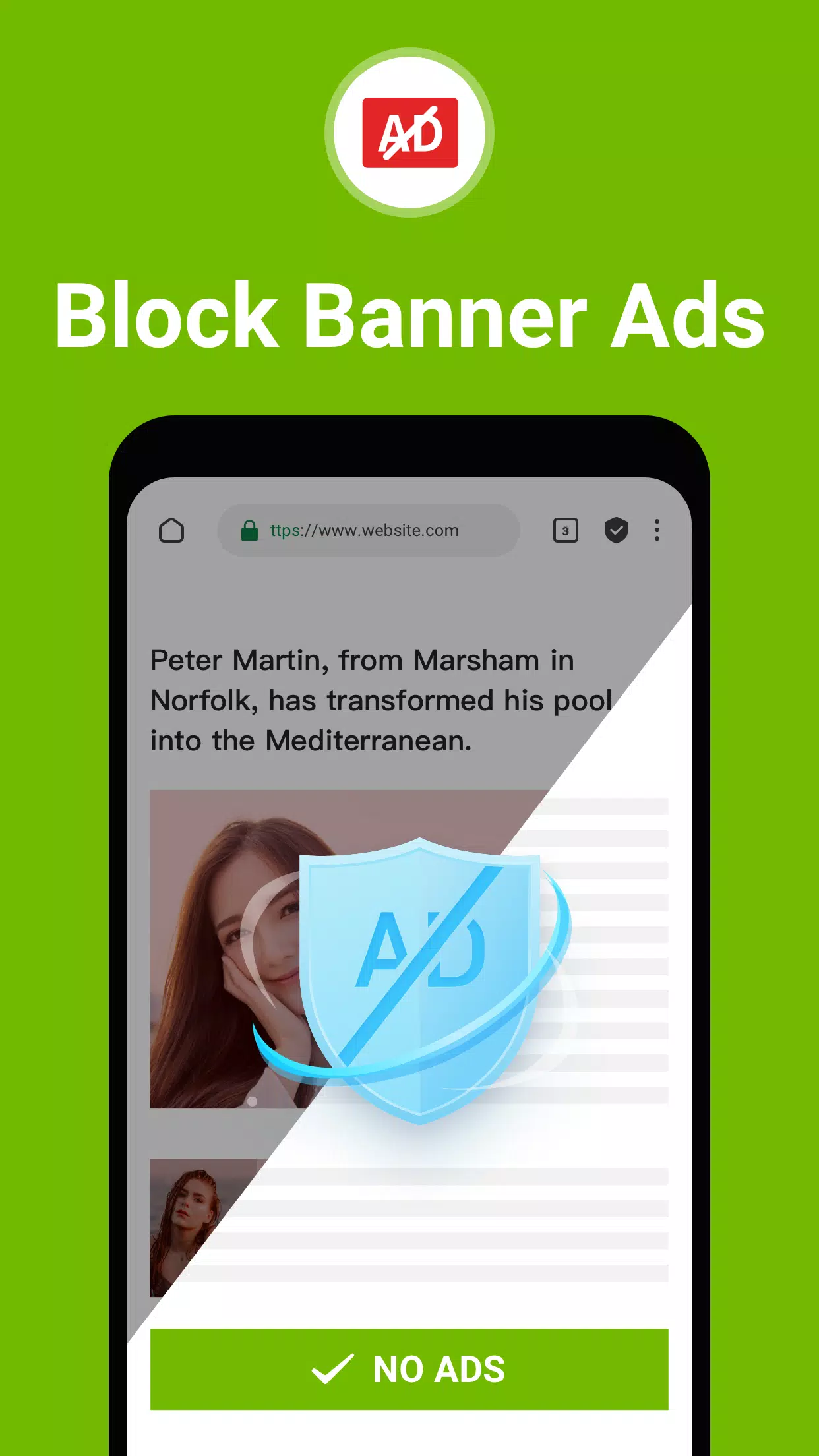 Free Adblocker Browser:Adblock