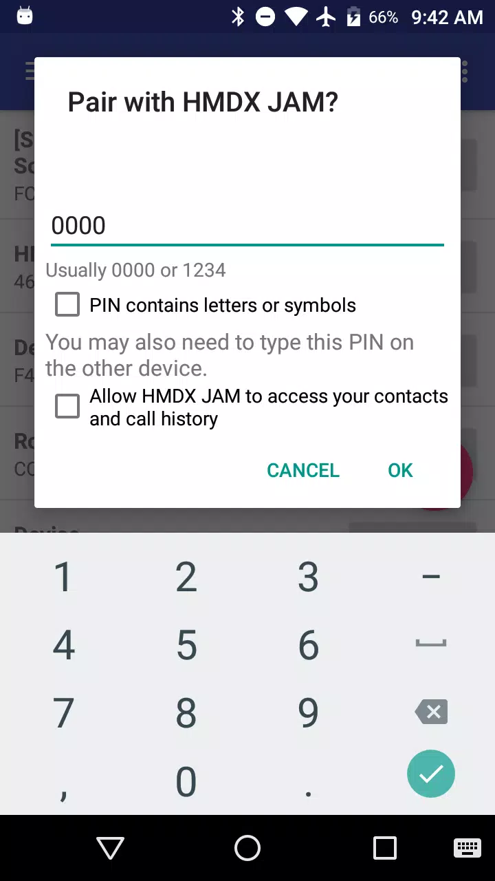 Bluetooth Pair