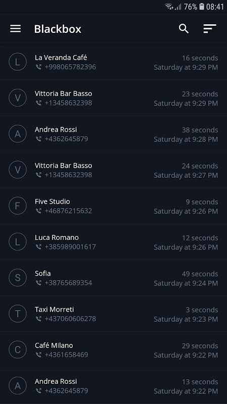 Call recorder
