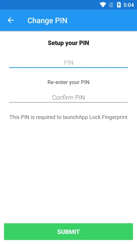 Fingerprint AppLock